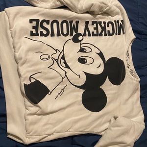 Vintage Mickey Mouse Sweater: reversible